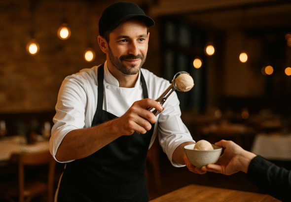 Håndlavet is som konkurrencefordel – derfor vælger flere kokke premium is